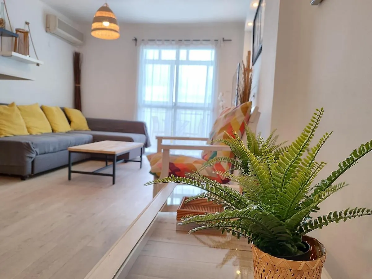 דירה מאלגה Diseno Y Relax Apartamento De Dos Habitaciones Cerca De La Playa ספרד