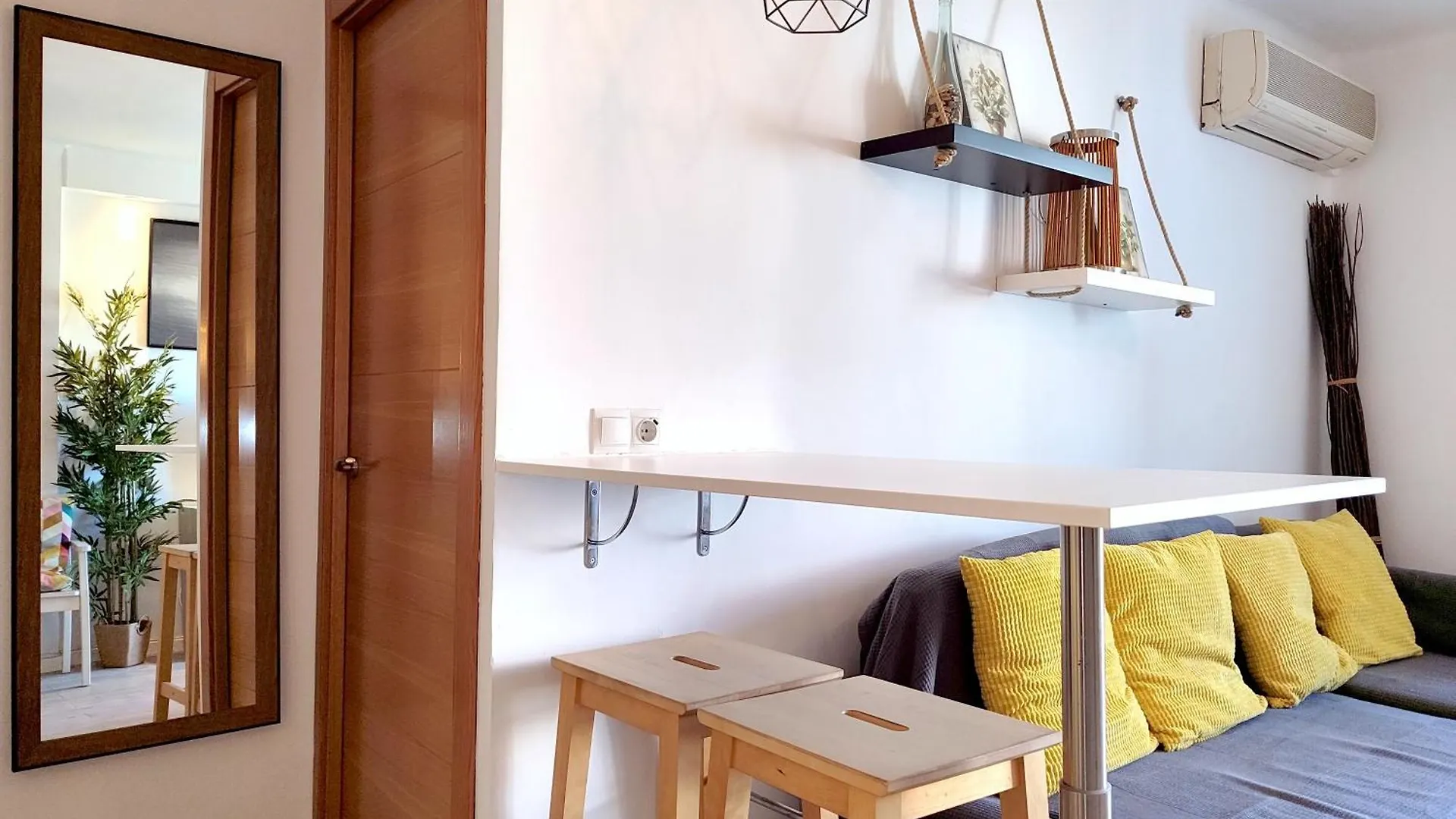 מאלגה Diseno Y Relax Apartamento De Dos Habitaciones Cerca De La Playa ספרד